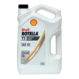 Shell Rotella T1 550019858 40W Straight Grade Engine Oil, GALLON