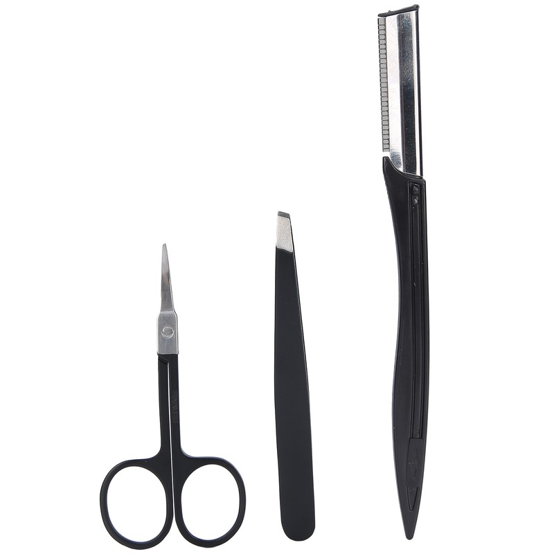 8pcs / set Eyebrow Razor Eyebrow Trimmer Shaver Comb Clip
