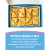 Bakluva 16-Piece Baklava Pastry Dessert Gift Box - (16) Large