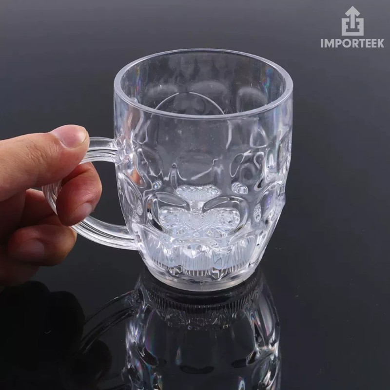 4pz Taza Vaso Luminoso Luces Led Bar Fiesta Bebidas Batucada