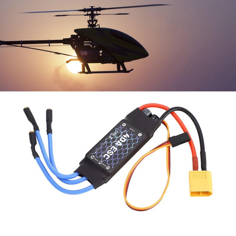 Brushless ESC 40A XT60 Plug Brushless ESC for RC Fixed