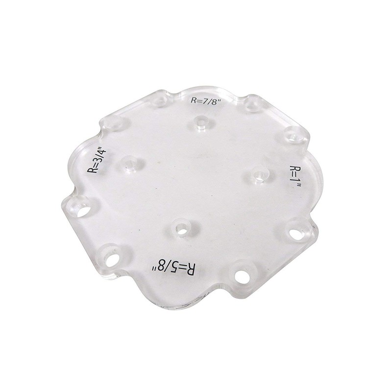 Xcalibur Tooling Radius Jig Woodwork Router Corner Radi Template Router