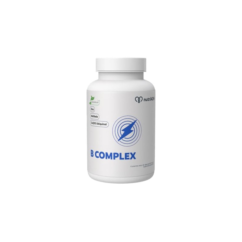 Nutriadn Complex Complejo Metilado Coenzima Q10 Magnesio Colina Zinc Vitamina