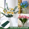 2mm Floral Wire Stems, 50 Pcs 30cm Flexible Flower Stem