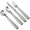 Kinsman KEatlery Weighted Utensils, Set of 4 Includes Knife, Fork,