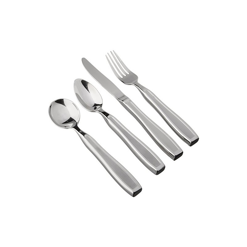 Kinsman KEatlery Weighted Utensils, Set of 4 Includes Knife, Fork,