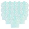 Sariiraw 30pcs Seashell Gift Bags Stand Up Resealable PVC Pouches