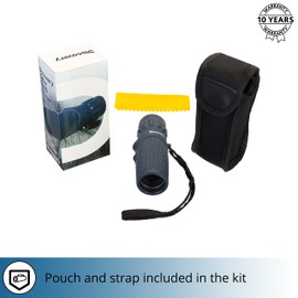 DISCOVERY Gator 10x25 Pocket-size Travel Monocular for Observing Wildlife, Sightseeing, Hiking, Concerts and Sports Events