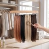 Hair Extension Holder for Hair Storing, Washing, Drying, Coloring, Styling,