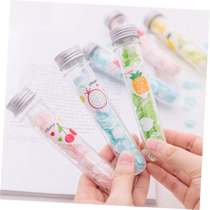 KICHOUSE 4Pcs Portable Soap Petals for Travel Compact Disposable Foaming