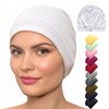 Gorro de satén de seda para dormir, gorro de dormir