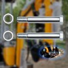 MMS 6 Pieces Mini Excavator Pins, 0.98in/25mm Hole Diameter, Replaceable
