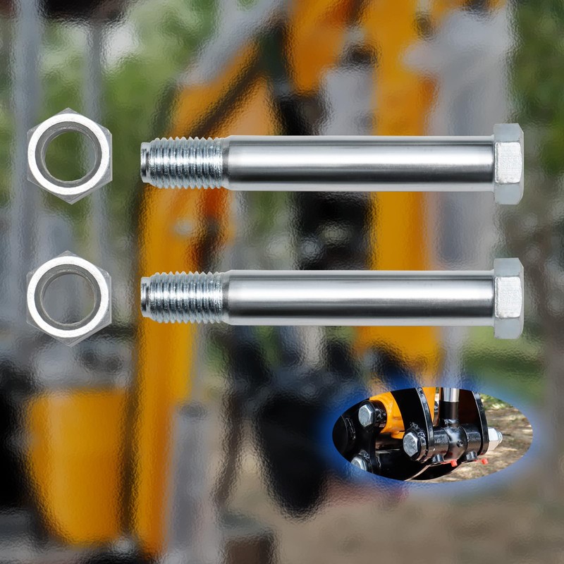 MMS 6 Pieces Mini Excavator Pins, 0.98in/25mm Hole Diameter, Replaceable
