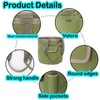 Jaugufiy Multifunction Garden Tools Bucket Bag with Pockets Bucket Tool