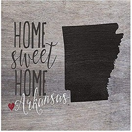 Jada Venia 7.5" X 5.75" Arkansas Sweet Home State Photo Light Box Insert