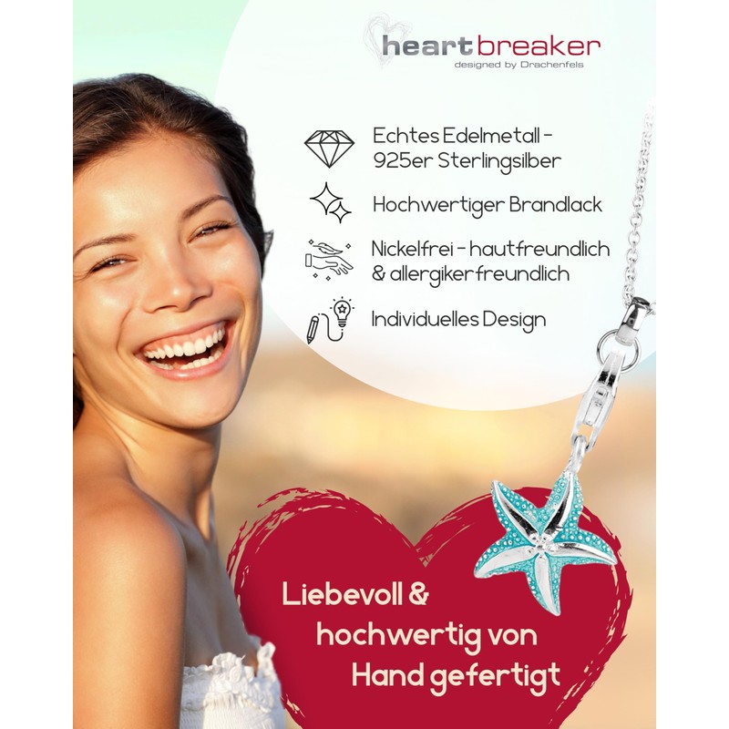 Heartbreaker Charms of Heartbreaker HB 421 Silver Charm