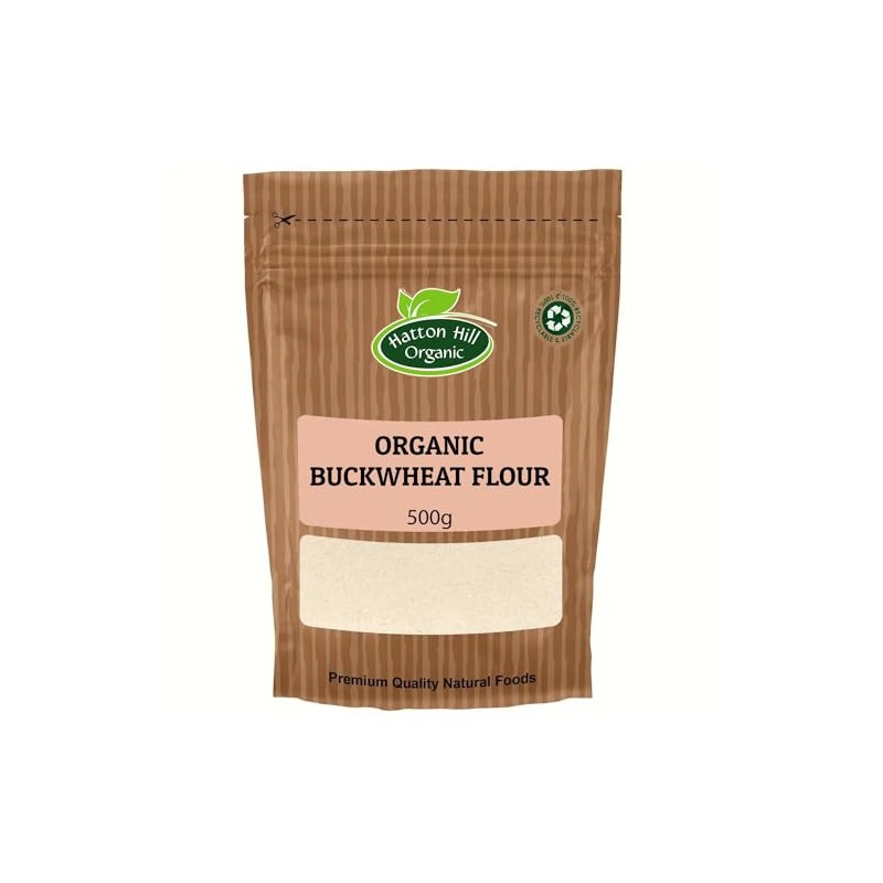 Organic Buckwheat Flour 500g by Hatton Hill Organic