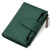 Airkit Small Wallet Women RFID Blocking Soft Leather Bifold Compact