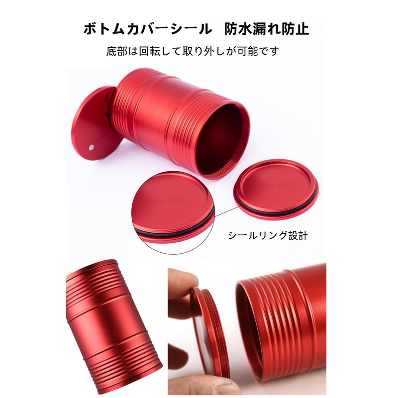 YFFSFDC Car Ashtray, Drum, Portable Ashtray with Lid, Large Capacity,