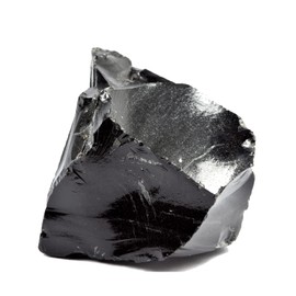 Black Obsidian Raw Crystals, Large 1.25-2.0" Healing Crystals Natural Rough Stones Crystal for Tumbling, Cabbing, Fountain Rocks, Decoration, Polishing, Wire Wrapping, Wicca & Reiki