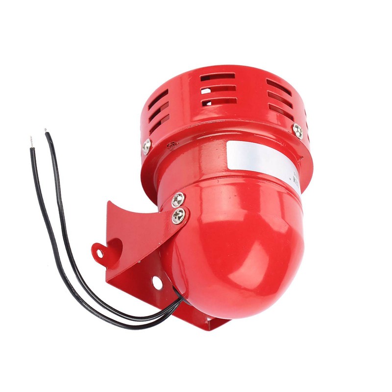 120DB Red Mini Metal Motor Alarm Industrial Sound Electrical Guard