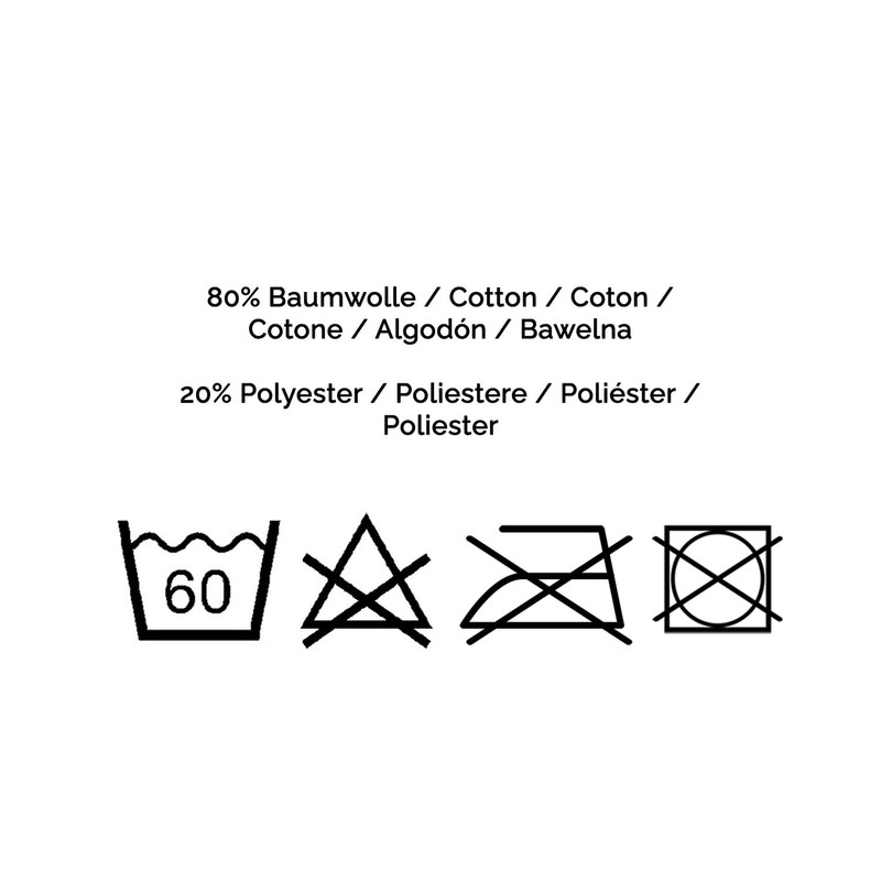 ZOLLNER Set of 5 Scouring Cloths 55 x 60 cm