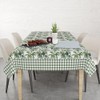 Plaid Olive Patterned Easter Tablecloth One Piece 60x86