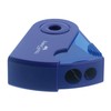FABER-CASTELL 182701 Double Sharpener Sleeve, Assorted Red and Blue, No