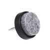 sourcing map Pack of 26 Nail-On Furniture Felt Pads Chair
