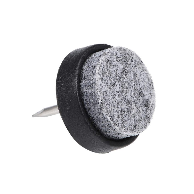 sourcing map Pack of 26 Nail-On Furniture Felt Pads Chair