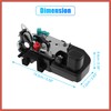 ACROPIX Rear Right Side Door Latch Lock Actuator Assembly for