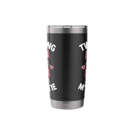 Twinning With My Bestie Friend Twin Funny Besties Stainless Steel Insulated Tumbler