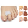 ZenToes Toe Corrector Bunion Straightener 4 Single Loop Spacers Separators