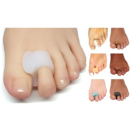 ZenToes Toe Corrector Bunion Straightener 4 Single Loop Spacers Separators Foot