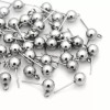 Unbranded 10 pcs. 304 Stainless Steel Earring Ball Posts Settings