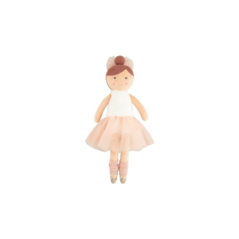 Mud Pie Ballerina Doll, Brunette, 16"
