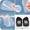 Two Pairs Overpronation Insoles,3 Layers Adjustable Heel Wedge Corrective Inserts,Correction