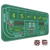 iEsstros Craps Table Top Set Craps Mat 35" x 16"