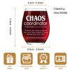 Wine Glass for Women - "Chaos Coordinator" 15oz Stemless Thank