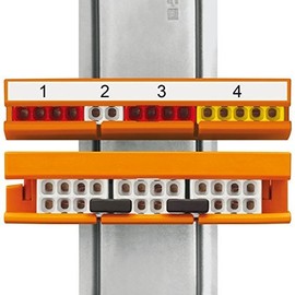 Wago Mounting Adapter 2273-500 (Pack of 10) Orange