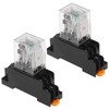 LT Easiyl 2pcs DC 12V LED Indicator Light Electromagnetic Power