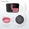 Leak-proof Denture Bath Cup for Travel Denture Cup for Soaking