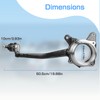 Dexepe Front Passenger Side Steering Knuckle Compatible with Toyota 4Runner