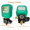 Vanlison Portable Digital HVAC Manifold Gauge Set Refrigerant Gauge Diagnostic