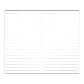 ダイゴー メモ 横罫7mm メモ帳 手帳 ブラック A1071