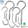 NietFullThings Screw Hooks Stainless Steel Ceiling Hook with Screw V2A