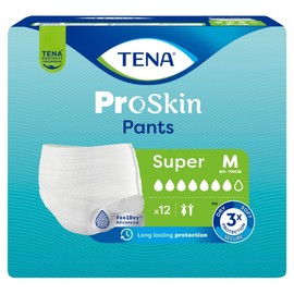 Tena ProSkin Pants Super (M) X 12 (Limit 4 per order)