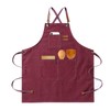 HIUOUIH Men's Kitchen Apron 76 x 68 cm Cooking Apron