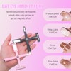 GZMAYUEN 5 in 1 Cat Eye Magnet Nail Magnet, Pink