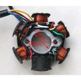 FANCY SCOOTERS Coolster 125cc 3125XR8 & XR8-U2, ATV Stator - Magneto